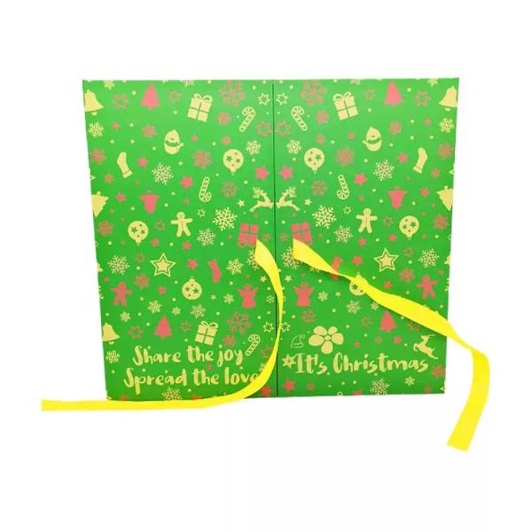 Custom Luxury Christmas Gift Advent Calendar Box Mystery Blind Boxes