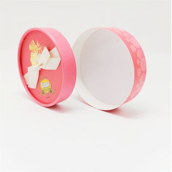 Одежды человеческих волос контейнеров цилиндра картона цилиндр бумажной упаковывая