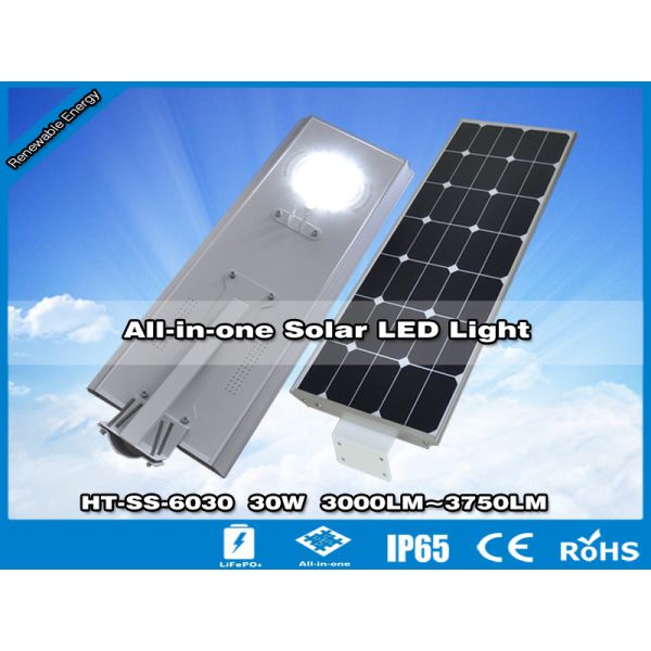 Lamparas Solares todo-en-uon de LED 30W | HITECHLED HT-SS-6030
