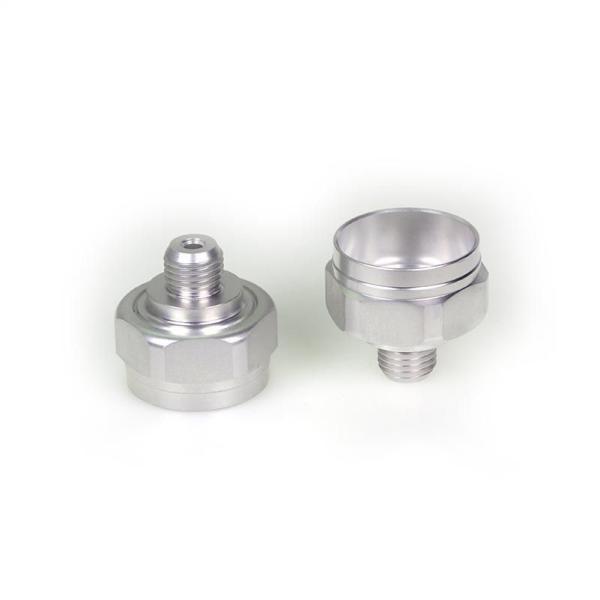 Partes automáticas Partes de torneado CNC Partes de mecanizado de precisión personalizadas Para aleación de aluminio Accesorios de boquilla de atomización