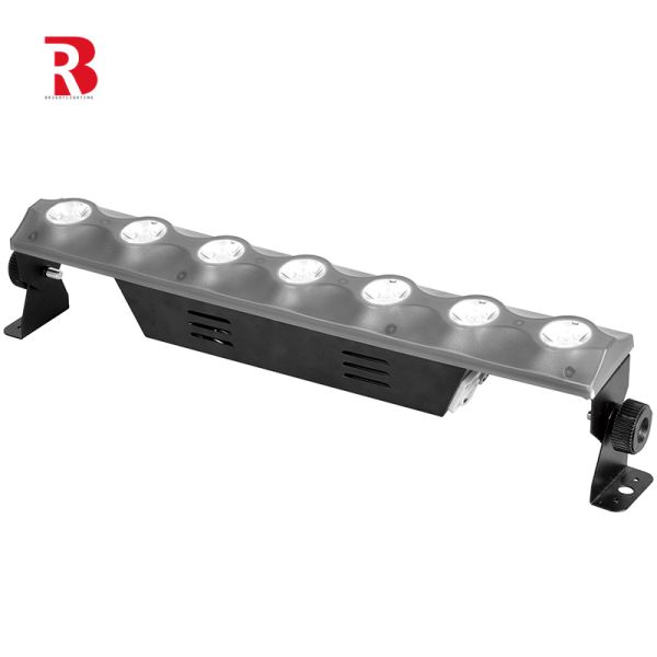 LED Indoor 7×3W White beam effect+42 Pcs 0.5W RGB 3IN1 Stage City Wash Light