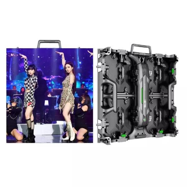 P2.976 Full Color Outdoor LED Display Panels 500x500mm Cabinets Front Open