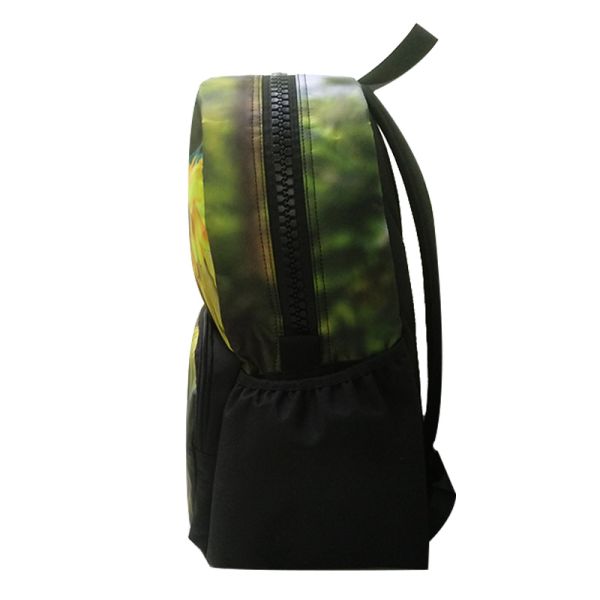 3D animal print pattern 17 inch backpack student personality fashion trend creative backpack