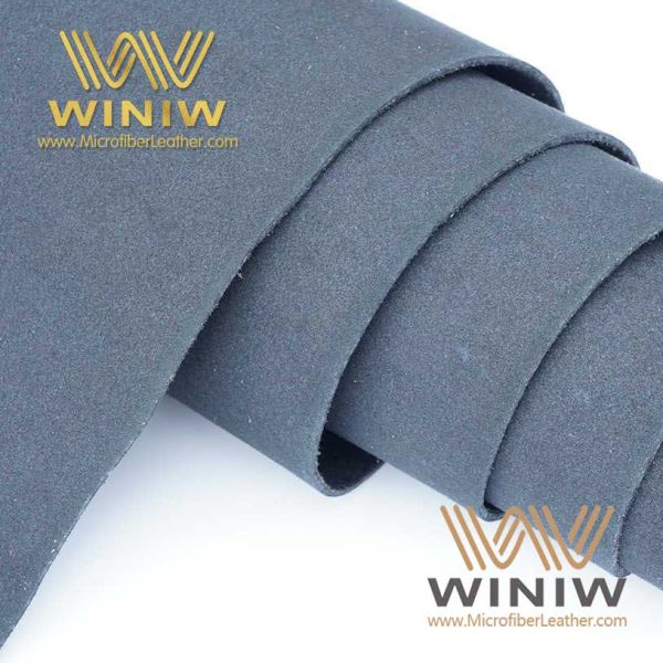 Nonwoven Microfiber Suede Leather Material Wear Resistant Eco Friendly For Gloves