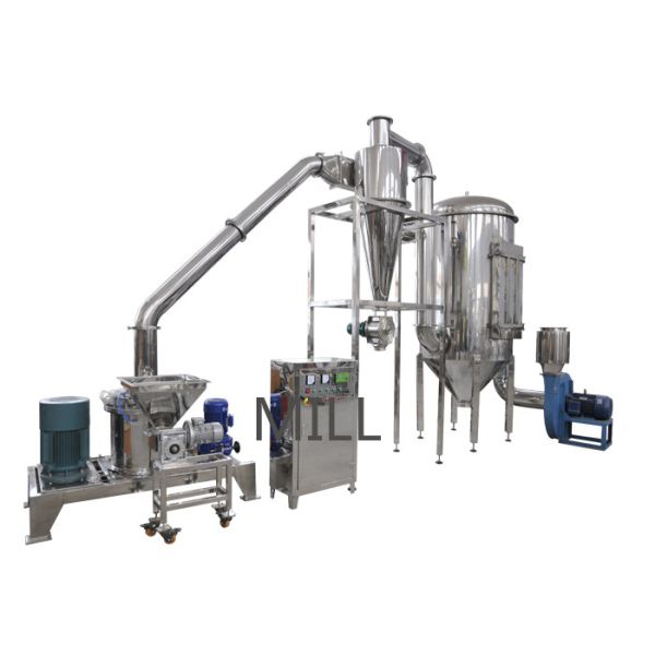 Mikro Acm Mill Icing Sugar Powder Grinder , Food Industry Ultra Fine Powder Grinder