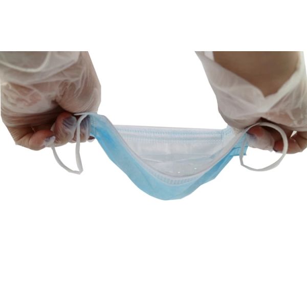 Earloop 3 Layer Anti Pollution 10pcs/Bag Disposable Medical Mask