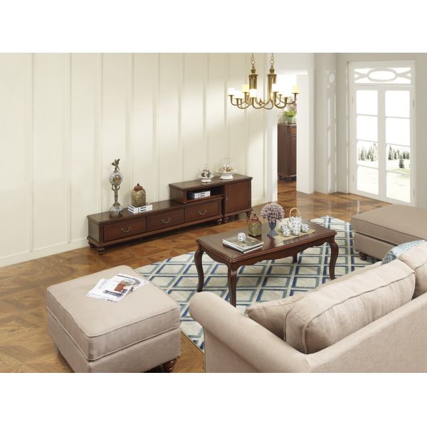 Right Home Furniture Living room classic Coffee Table classic floor cabinet tv stand