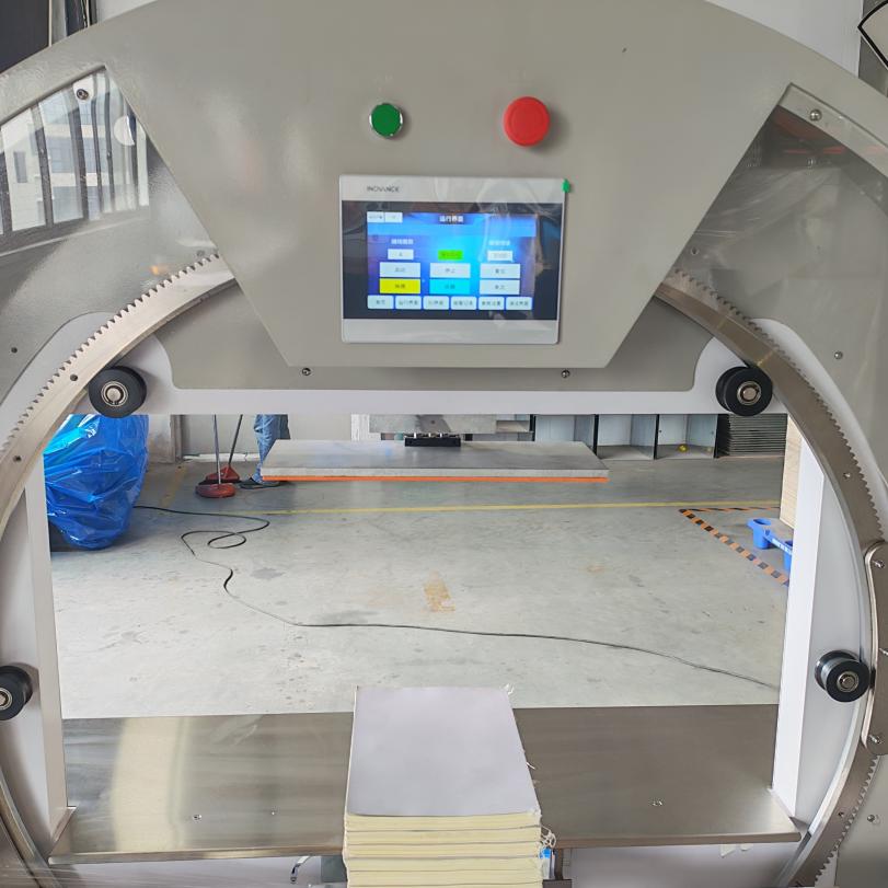 PRY-W Semi-Automatic Electric Film Wrapping Machine with Belt Packaging Easy to Operate