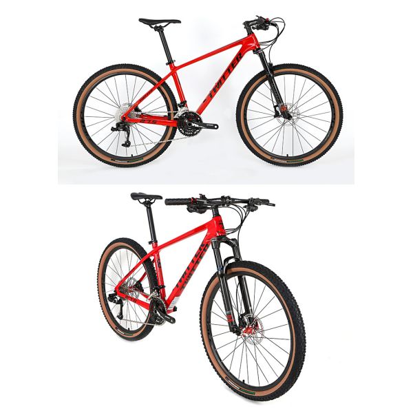 Горный велосипед 27,5 волокна углерода 29 велосипед гидравлического тормоза MTB дюйма для взрослого