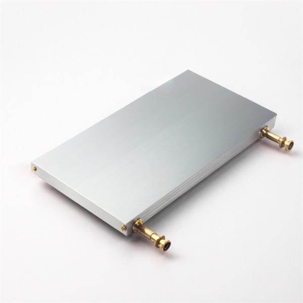 Performance extrusion Aluminium Heat Sink Profiles Silver Color