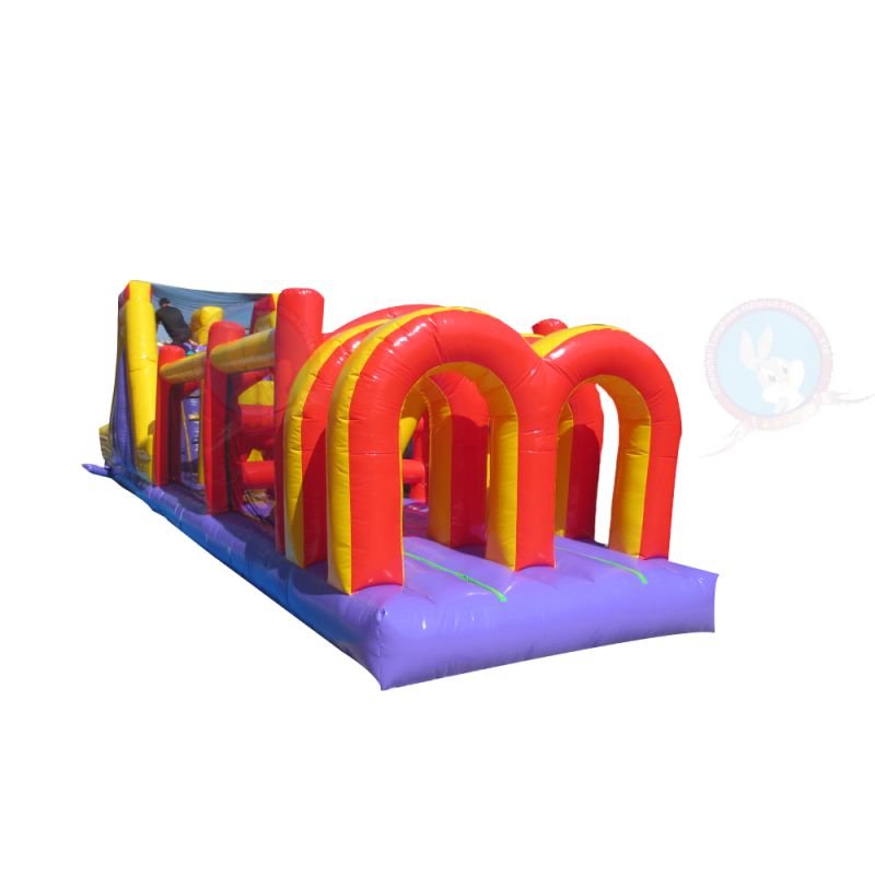 Custom Giant Outdoor Inflatable Obstacle Challenge Park Commercial Fun Playground Equipment Bounce House Obstacle Courses Games