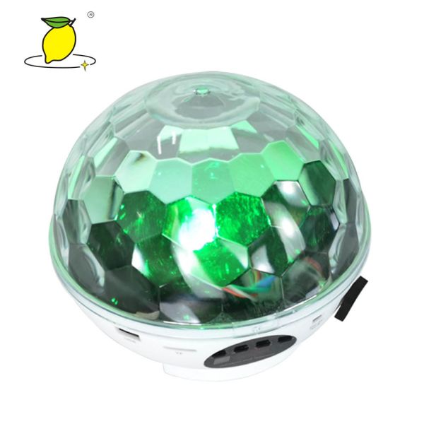 Голос - активированный диктор СИД RGB беспроводной Bluetooth света шарика диско зеркала