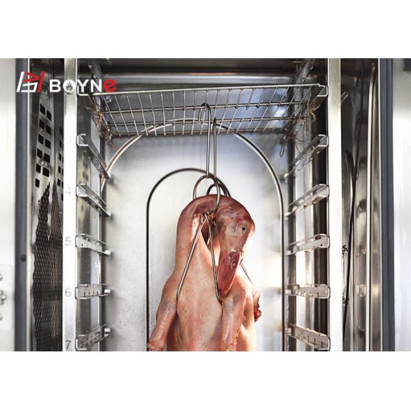 Commercial Kitchen Cooking Equipment High Temperature Rotary Barbecue Oven