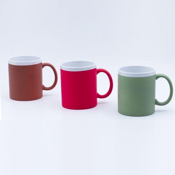 Ceramic Material Souvenir Mug with Custom Decal Fired Design and Food Safety Certification