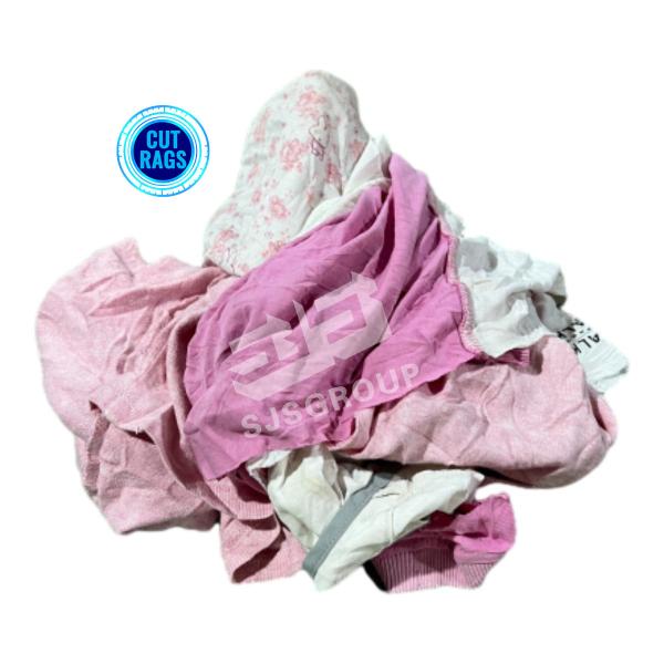 5kg/Bag coloriu a camisa Rags de T