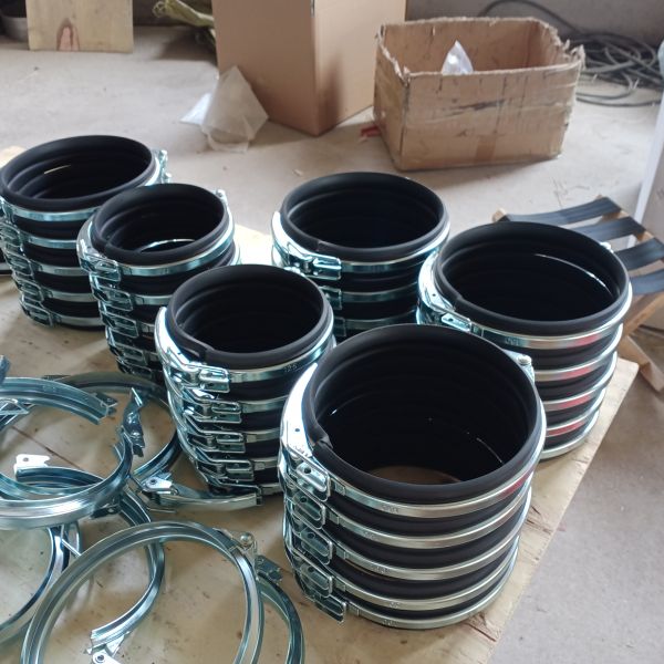 Galvanized Stainless Clips Dust Collection System Rapid Lock Pull Ring Duct Clamp