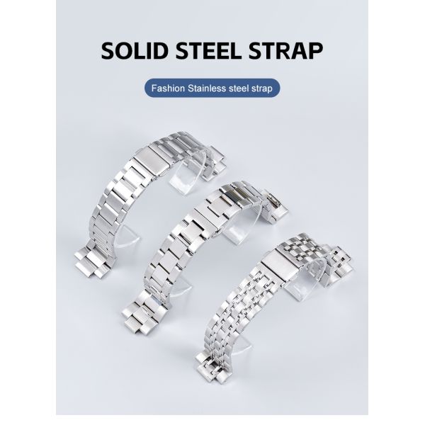 Stainless Steel Watch Band · Compatible With GMT Diving Smartwatches