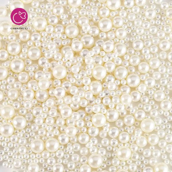 2-8mm Natural Real Beads Pearl Wholesale Price Half Drilled Freshwater Pearl Button Pearl for DIY Jewelry