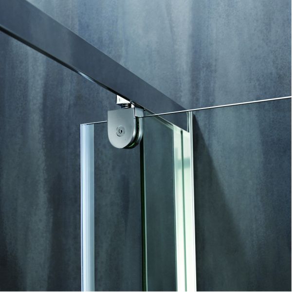 6mm Transparent Bathroom Shower Glass Cabinet 1800x800