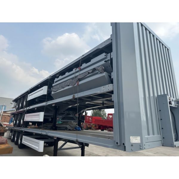 Benefit HUAXIANG Semi-Trailer with 60T Max Payload and Customizable