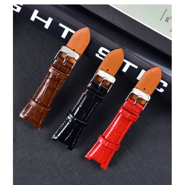 High-gloss, Breathable Leather Straps