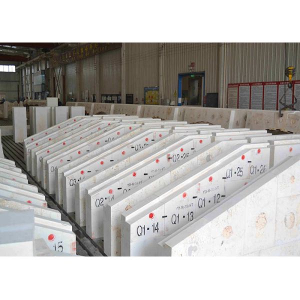 Heavy Oil Soda Lime 50TPD Glass Melting Furnace