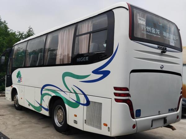 2nd Hand Bus Used Kinglong Bus KLQ6796E4 35 Seats Air Conditioner Yuchai Engine