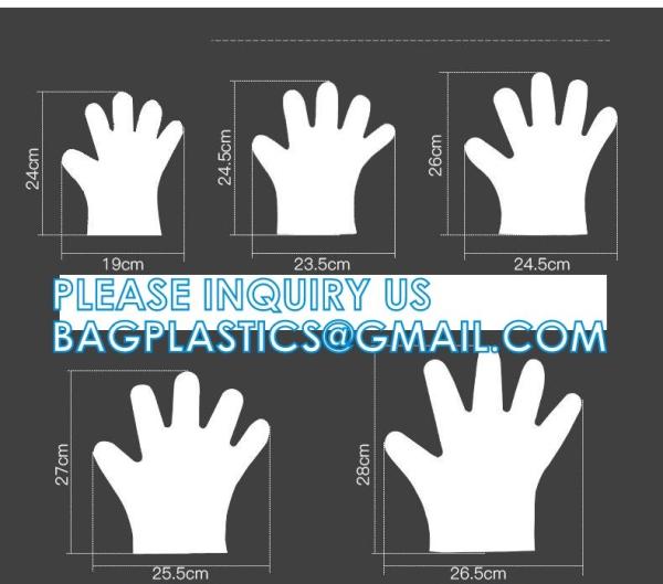 2pcs Per Pack Folded Gloves Biodegradable Gloves Disposable Food Grade Gloves Eat Lobste For Resraurent Bar Hair Dying