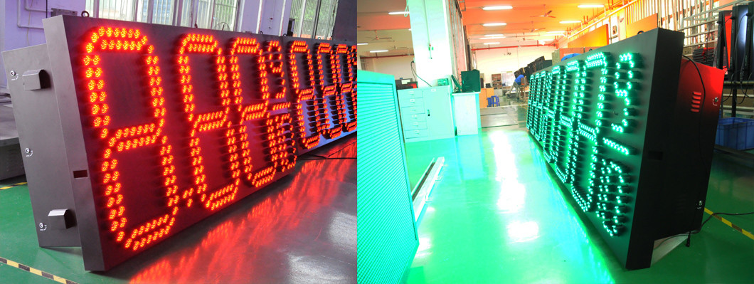 Пиксельные трубы с LED-знаками цены на газ 60 дюймовый экспресс-проектор с LED-экраном показа цены на нефть