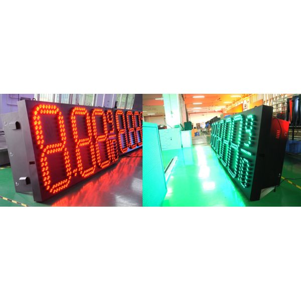 Pixel Tube Led Gas Price Signs 60inch Express Projector Led Oil Price Display Screen