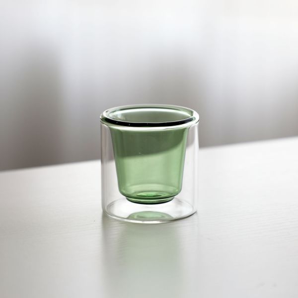 Glass Cup Double Wall High Borosilicate Glass Heat Resistant Milk Water Coffee Glass Mug Tumbler Cup Espresso Glass Cup