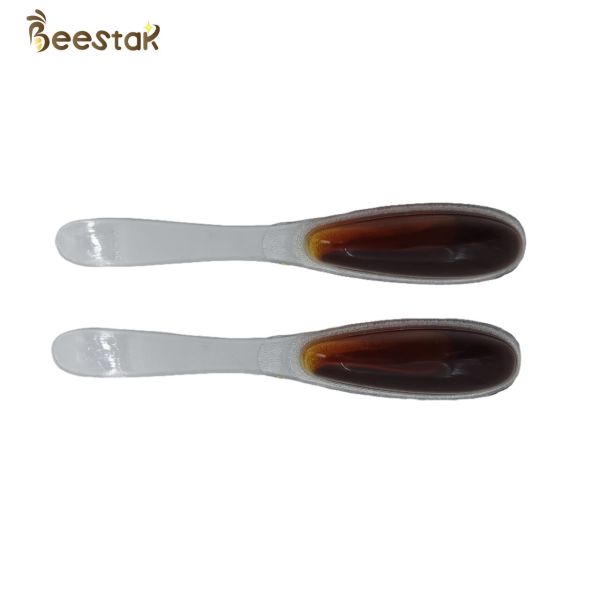 Новое прибытие натуральный пчелиный мед женьшень мед крема ложка мед для еды