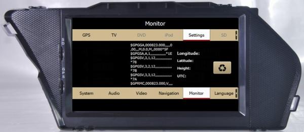 High quality Car radio for Mercedes Benz GLK X204(2008-20114) with gps dvd/ipod/steering/sd/usb OCB-8809