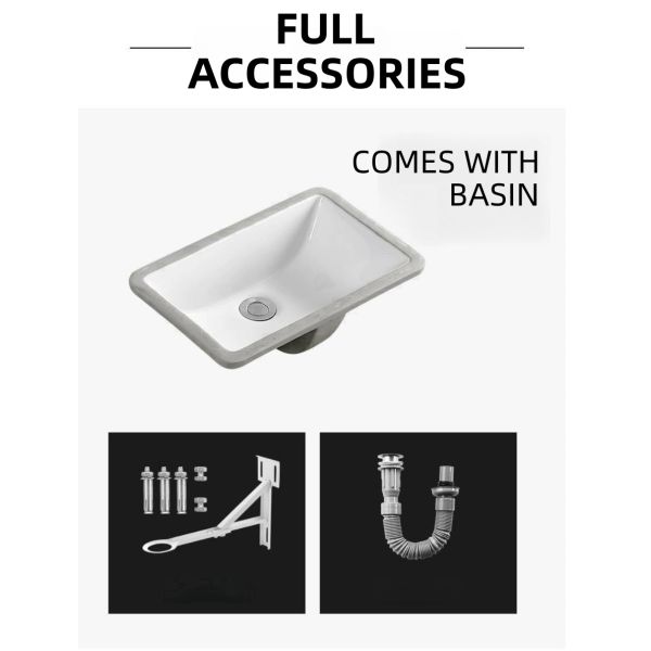 Nordic Minimalist Inset Wash Hand Basin