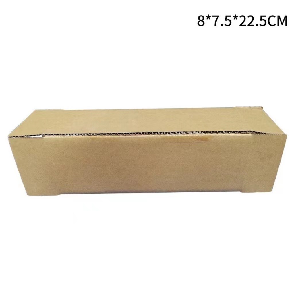 Cuboid коробка доставки 9cmx9cmx27cm мебели коробок Kraft бумажная рифленая