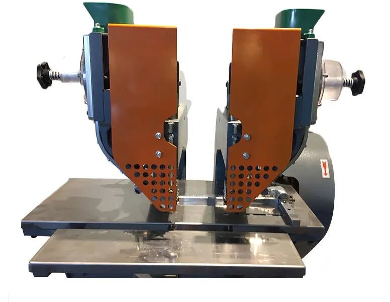 3/4 HP Двойная головка реветинговая машина для рычага арки файл клип изготовления реветингового оборудования