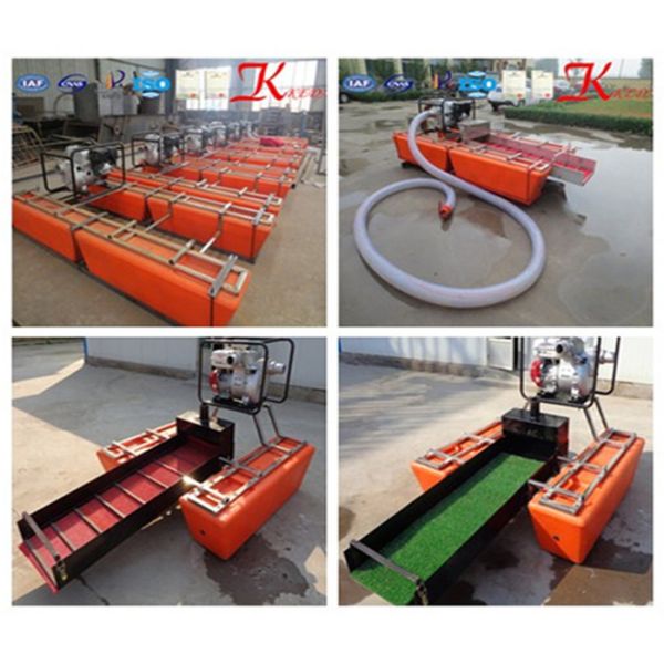 Customizable Mini Gold Dredger 1.5m Dredging Depth for Gold Mining