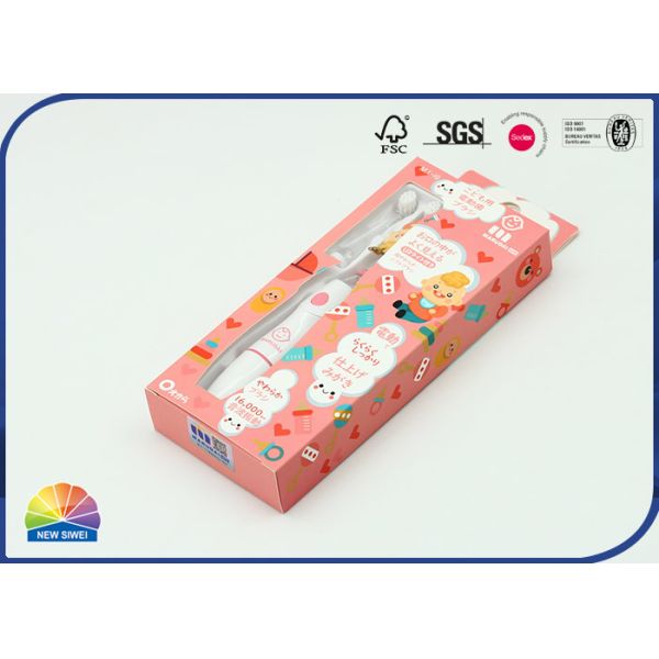 生物分解性の折る小売りの掛かる箱を包む歯ブラシ