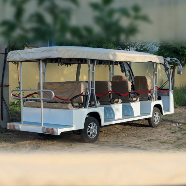 8-11 Seater Tourist Electric Car Limo Golf Cart Vehicle 35mph Customized