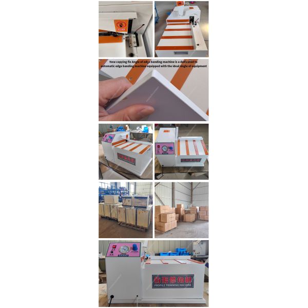 220V/50HZ Woodworking Edge End Round Corner Trimming Machine for Furniture Production