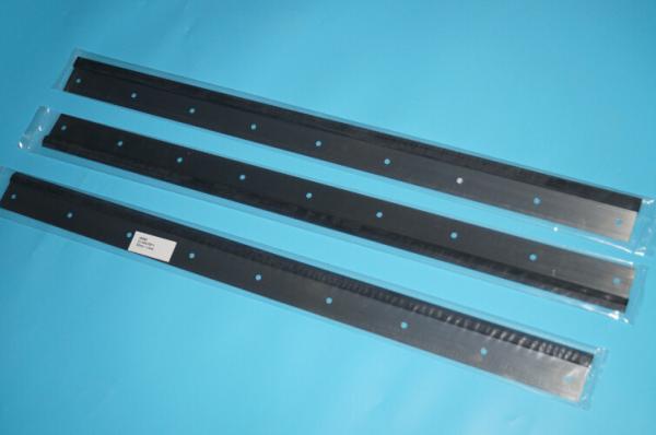 PM74 wash up blade,PM74 rubber wash up blade,822*57*0.5mm,9 holes, high quality replacement