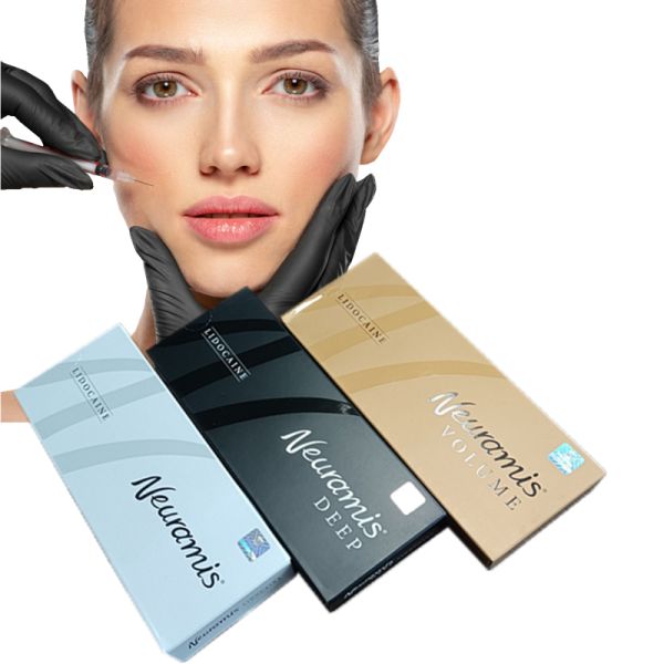 Морщинки стирая Hyaluronic кислоту для линий глубокого заполнителя шеи тома Neuramis для губ