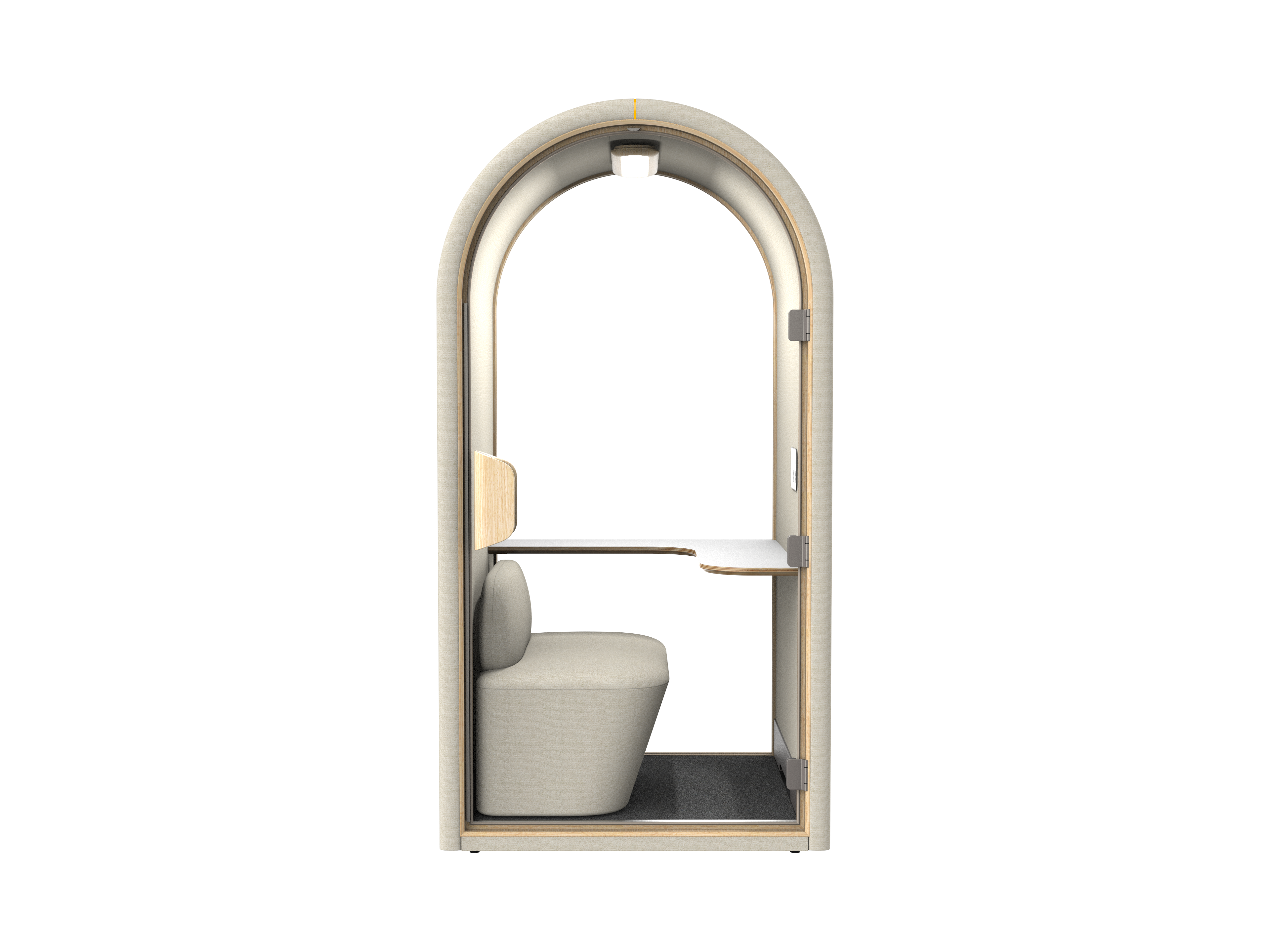 Sleek Home Pod Soundproof Pod | Ergonomic Workspace Solution for Focus & Productivity
