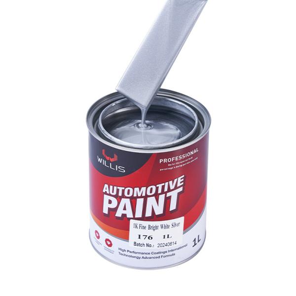 Chrome Effect Pigment Silver Metallic Automotive Paint Colors Weather Resistant