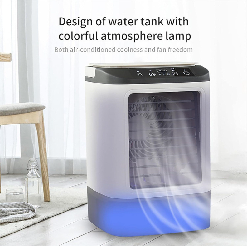 Electric Fan Cooling Water-Cooled Humidified Desktop Mini Air Conditioning Fan Small