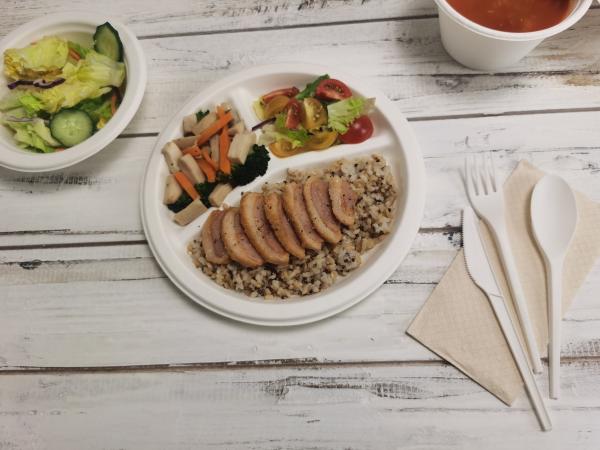Bio Plastic Cpla Disposable Cutlery 6.5 Biodegradable Spoon For Salad
