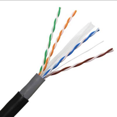 0.56mm Rj45 Cat6 LAN Cable, impermeável exterior do cabo Cat6 subterrâneo