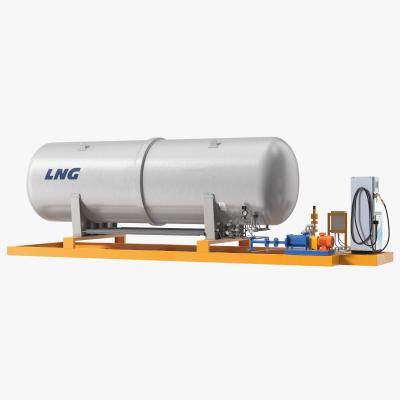Precise LCD Display LNG Gas Fuel Dispenser 1% Accuracy -40\u00b0C To 50\u00b0C Temperature Range