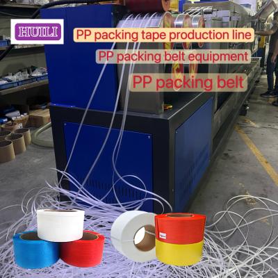 Single / Twin Screw PP Strap Making Machine Strapping Roll Manufacturing Machine