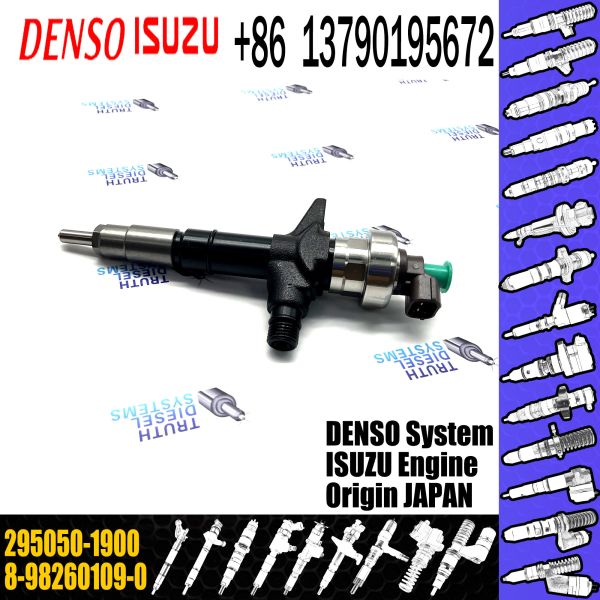 8-98260109-0 2950501900 Diesel Fuel Injector 295050-1900 for ISUZU 4JK1 Engine Nozzle